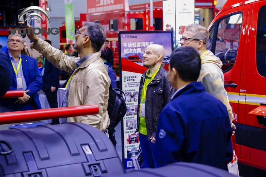 科技賦能實戰！宇通專用車亮相第二十一屆國際消防展