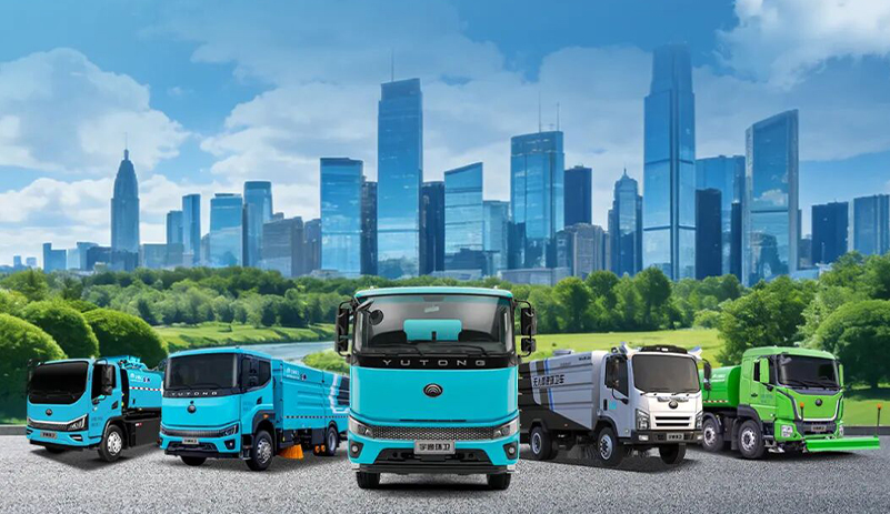 一圖讀懂宇通環衛新品矩陣 | 深耕電動十余載，五款力作如約來！