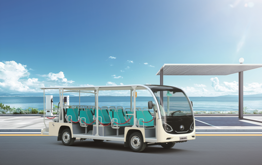 宇通23座鋰電觀光車(chē)新增ABS,為景區(qū)安全再添“穩(wěn)”心之力 圖片
